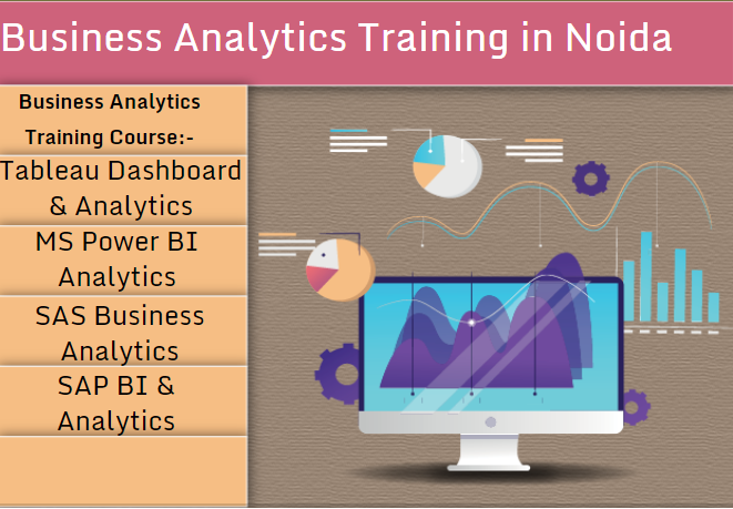 Career-oriented Business Analytics Training Noida, Excel, VBA, SQL, Power BI, and Free Data Science Certification, by “SLA Consultants Noida”