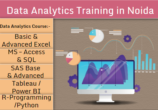 Top Data Analytics Training Center in Noida, Excel, VBA, SQL, Power BI, and Free Data Science Certification till 30 Aug 2025, by “SLA Consultants Noida”