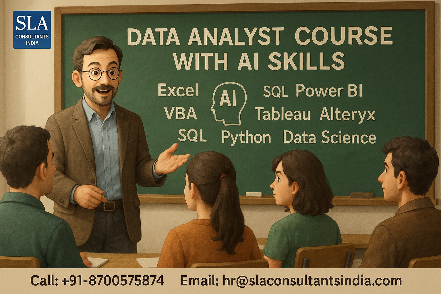 Data Storytelling: The Highest-Paying Analytics Skill with MS Power BI Certification of 2025-2026, – Enroll in “Best Data Analyst Course in Noida” by SLA Consultants Noida