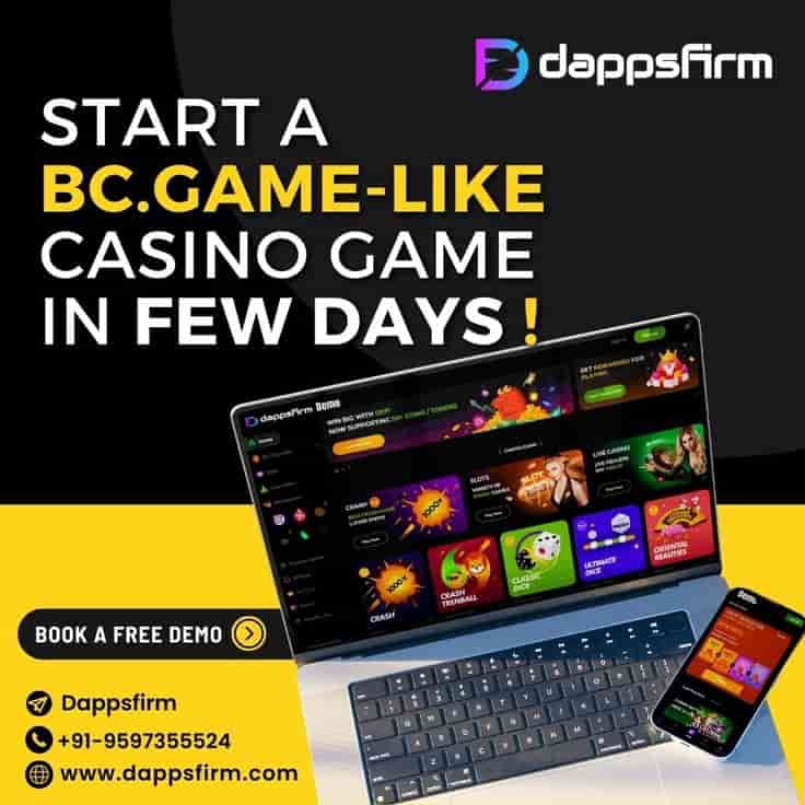 High ROI Crypto Casino Solution with BC.Game Clone Script at Minimal Cost