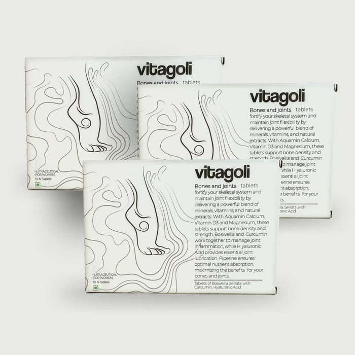 Supporting Strong Bones and Joints with Vitagoli Bones & Joints Tablet