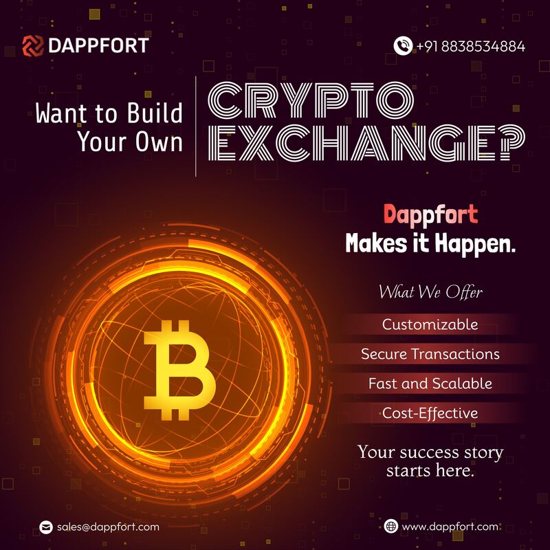 Want to Launch a Crypto Exchange? Build Your Trading Platform With Dappfort