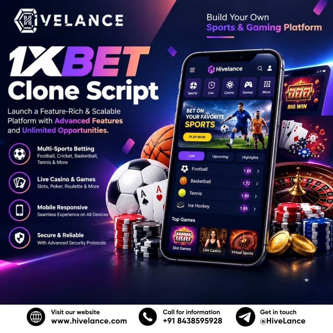 How Does a 1xBet Clone App Help Start a Scalable Betting Platform?