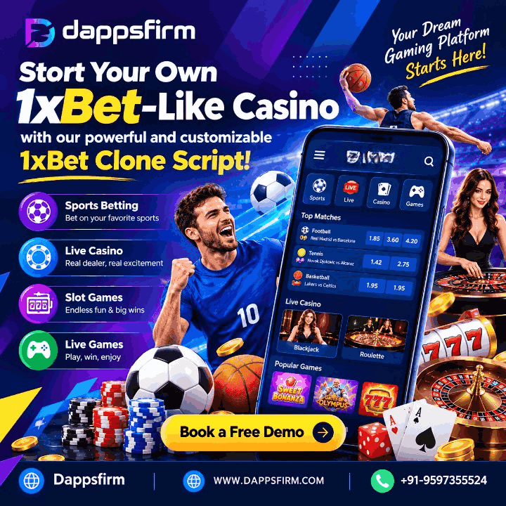 1xBet Clone Script for Entrepreneurs Seeking Lean Costs & Faster Market Entry