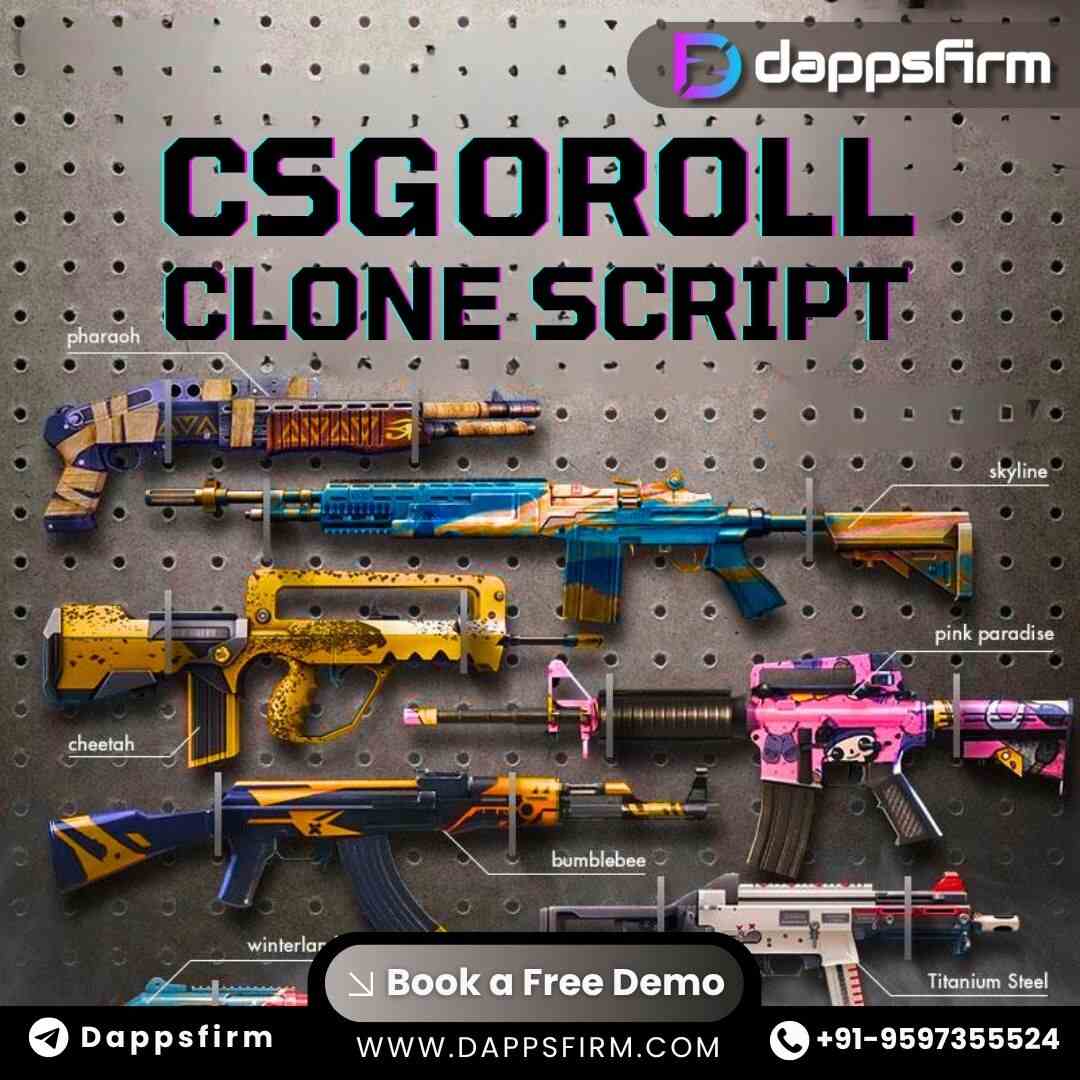 Create a Fast and Secure Skin Gambling App with CSGO Roll Clone